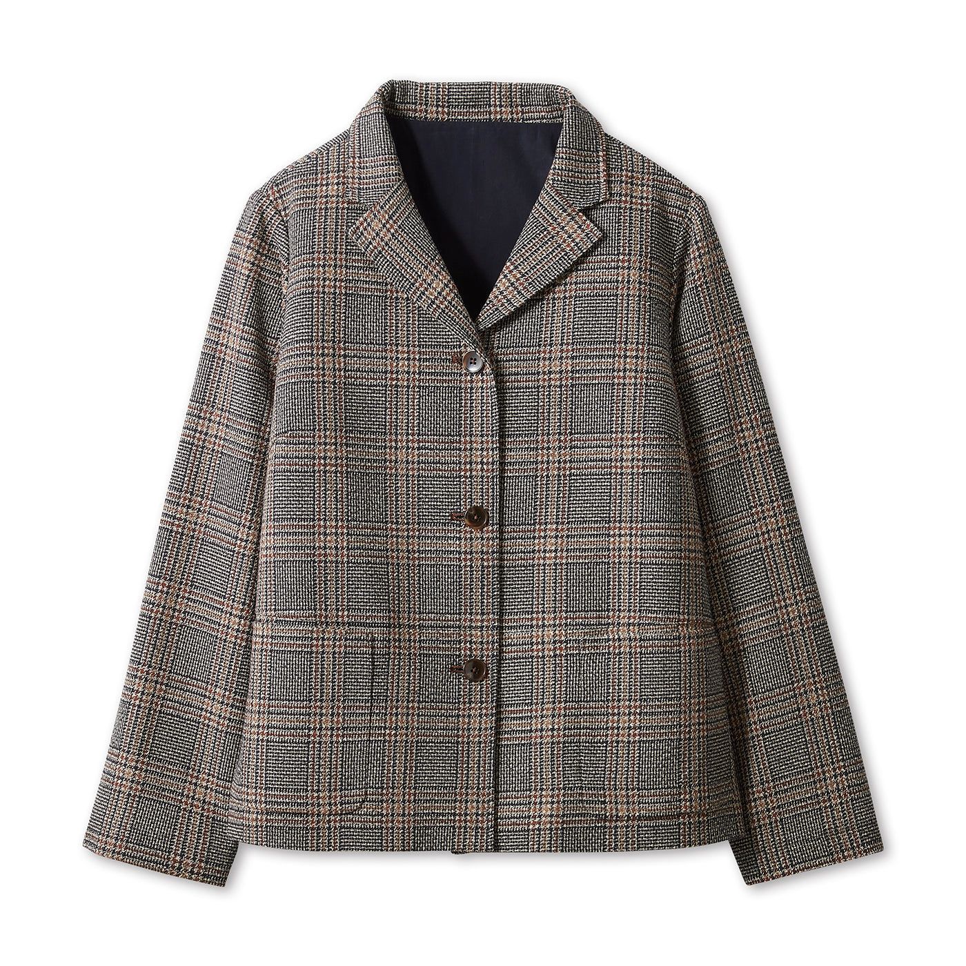 Cotton Tweed 100% Cotton Jacket Winter Outfit For Women KIGOKOCHI Japan