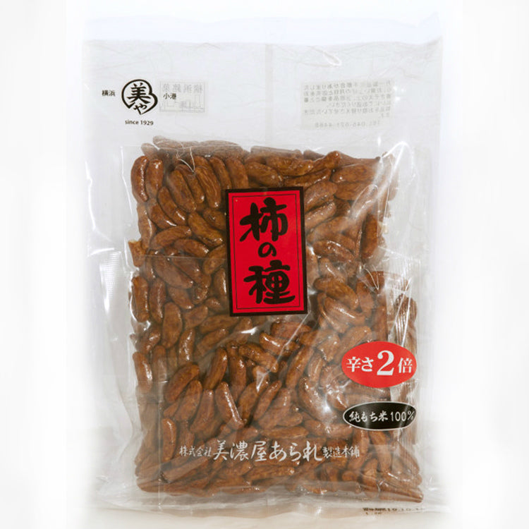 KAKINOTANE Rice Crackers Coated with Soy Sauce Made in JAPAN Minoya - KURUMIRA