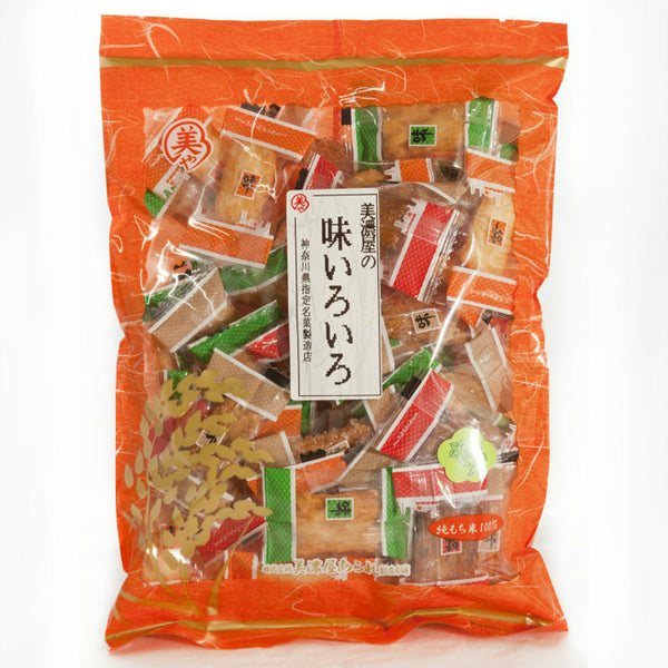 Japanese ARARE Rice Crackers Variety Set Made in JAPAN Minoya - KURUMIRA Shop