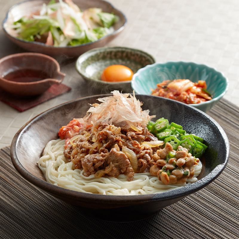 Special Sale! Kintobi Shiga Hiyamugi Healthy Soba Noodles (300g x 2 for Six Servings) Made in JAPAN - Tokyo Sakura Mall