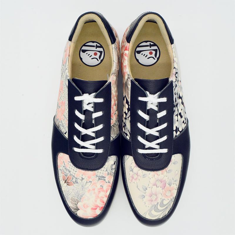 from The Best Place of Kimono Leather Sneakers No.1851E2702 Nara Store Japan 25cm US M7 uk 6.5 EU 40