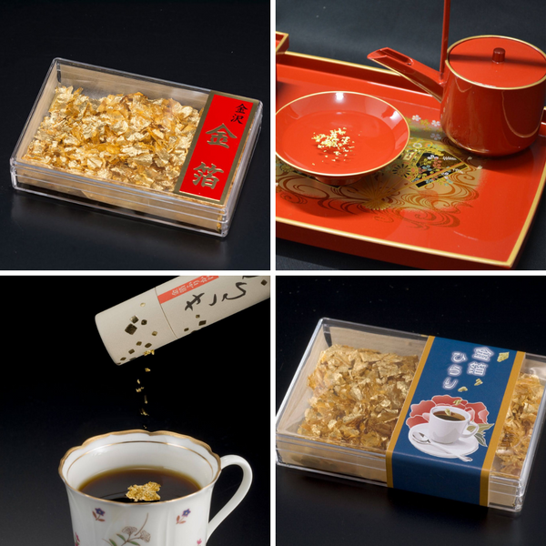 Kanazawa Edible Gold Leaf (0.02g, 0.03g, 0.05g, 0.06g) from Ishikawa, Japan - Kurumira Shop