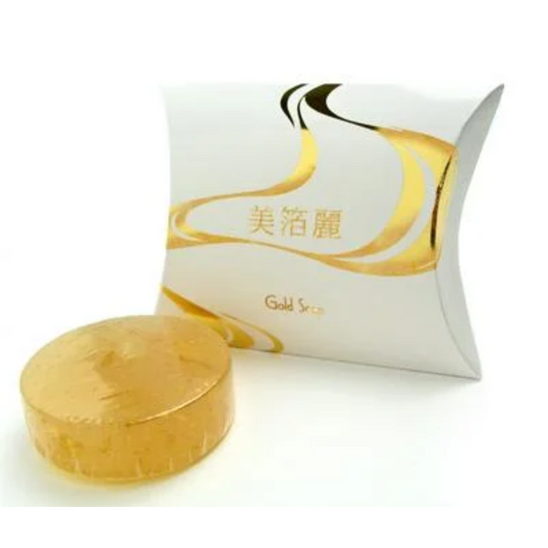 Gold Skincare Series: BIHAKUREI Gold Skincare Gold Soap from Ishikawa, Japan - Kurumira Shop