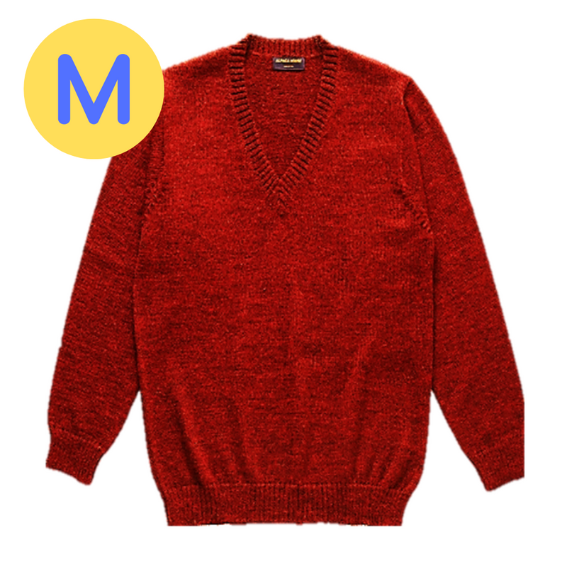 Alpaca Wool 100% Unisex Sweater (M, L, LL) - Kurumira Shop