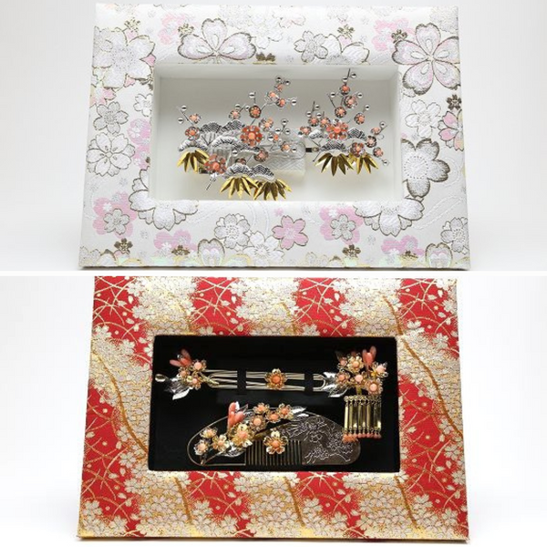 INORIKA Frame – Artisanal Handmade Frame with Artificial Flowers (Medium: 30x21cm / 11.81x8.27 inches) – Made in Japan - Kurumira Shop