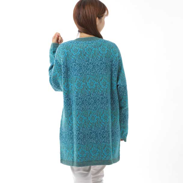 100% Alpaca Wool Tunic- Style Half Coat (1 size fits all) - Kurumira Shop