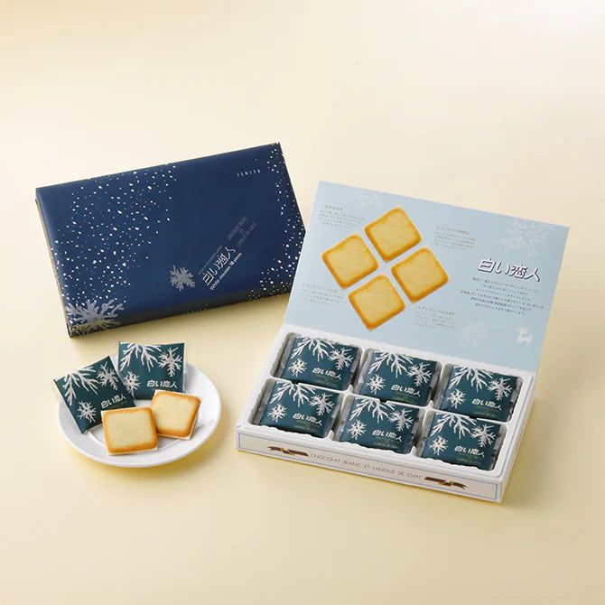 Shiroi Koibito White Lovers Sweets 18 packs White Chocolate Biscuit Cookie Japan - Tokyo Sakura Mall