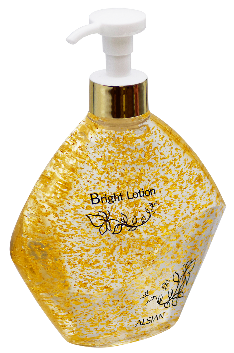 Gold Skincare Series: Bright Lotion (35ml, 120ml), Shin Bright Lotion (350ml) With 24K Gold Leaf from Ishikawa, Japan - Kurumira Shop