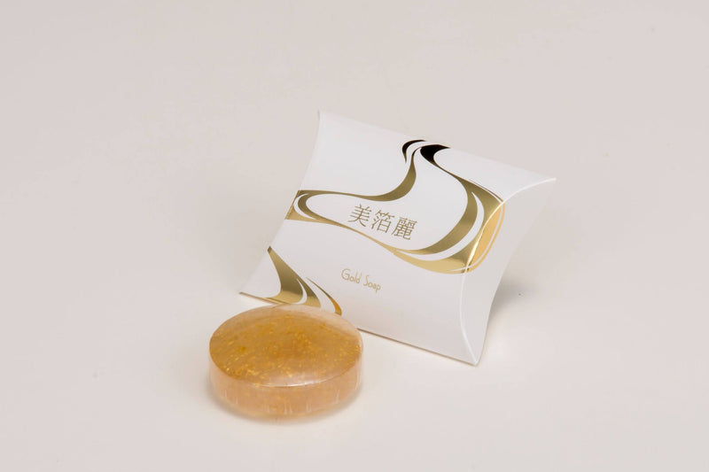 Gold Skincare Series: BIHAKUREI Gold Skincare Gold Soap from Ishikawa, Japan - Kurumira Shop