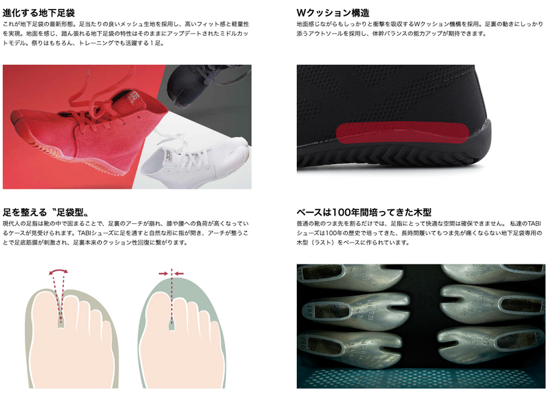 MARUGO Sports Jog Air Low-cut Tabi-type Sneakers Footwear Made in Japan - SAKKA ZAKKA