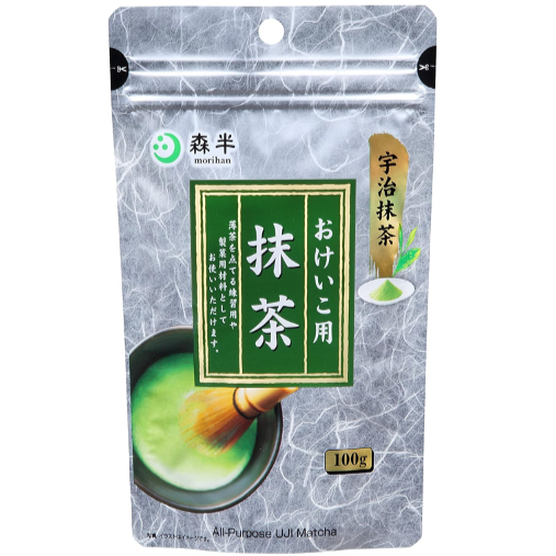 Morihan Matcha for Practice Premium Rich Flavor Uji Matcha Powder 100g Kyoto Japan - Tokyo Sakura Mall