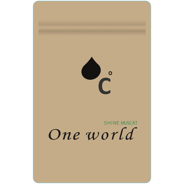 ONE WORLD Japanese Black Tea with Shine Muscat Flavor (2.5g × 10 Bags) - Kurumira Shop