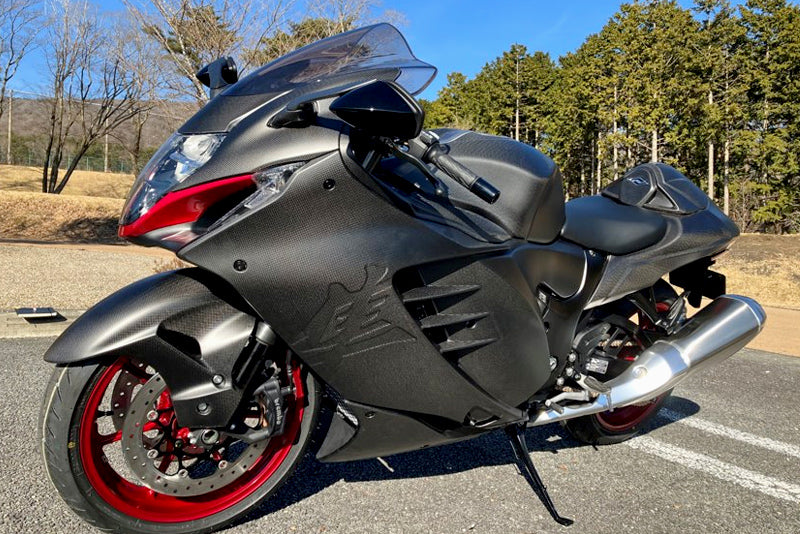 SUZUKI Hayabusa 2021 Beyond Model - Naps Sports Full Dry Carbon Body Kit (Clear Coating)  - Kurumira Shop