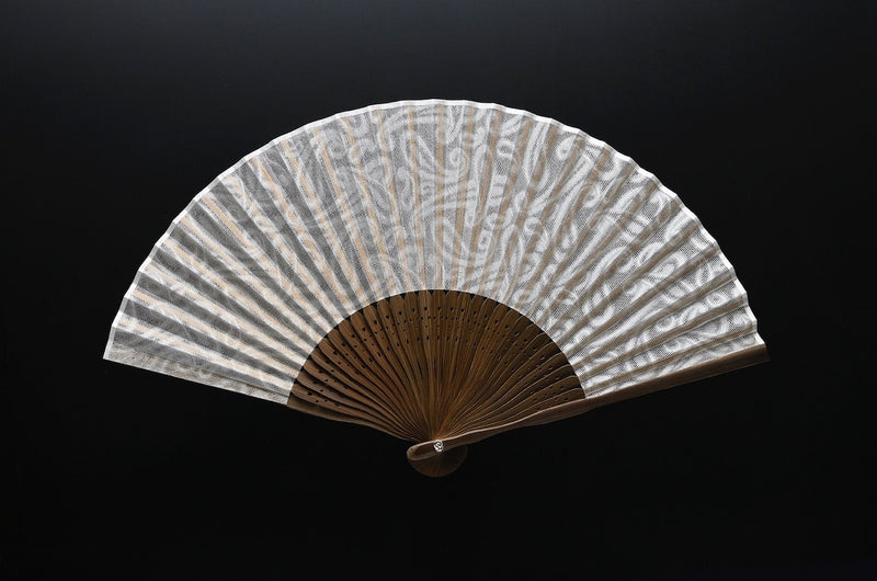 Japan's Only Post-Dyed Silk Folding Fan "Sensu" - Kurumira Shop