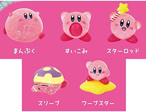 Kirby Sparkling Bath Ball with Mascot Surprise (6-Piece Set) - Tokyo Sakura Mall