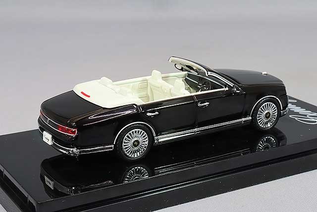 Hobby Japan 1/64 Toyota Century Convertible in Black Made in JAPAN - Kurumira