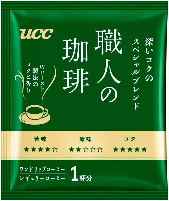 UCC Artisan Drip Coffee Deep Rich Blend 100 Packs Premium Japanese Brew Fresh Flavor - Tokyo Sakura Mall