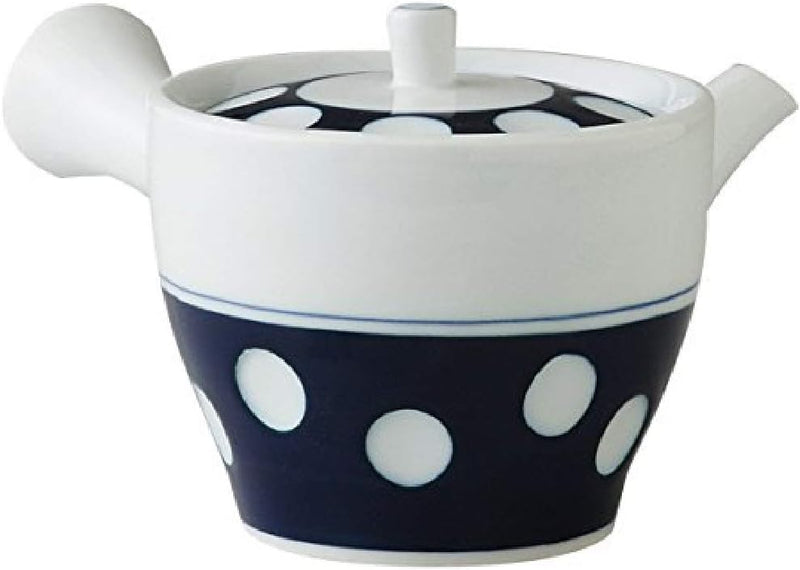 Special Sale! Hizen Yoshida Yaki Polka Dot Teapot Award-Winning Good Design JAPAN Award - Tokyo Sakura Mall