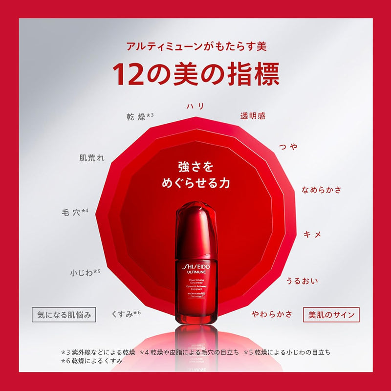 SHISEIDO Ultimune Power Infusing Concentrate III n 30mL Made in JAPAN - Tokyo Sakura Mall