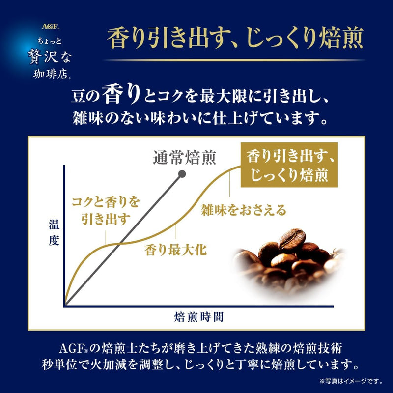 AGF Coffee Shop Regular Coffee Beans Special Blend 250 g x 4 Bags - Tokyo Sakura Mall