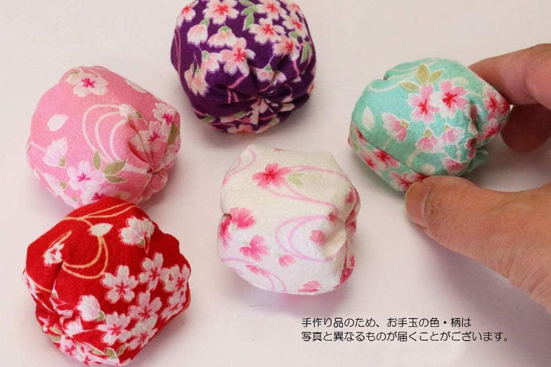 Otedama Hand Ball Set Matsumi Kogei Made in Japan with Case (Set of 5) - Tokyo Sakura Mall