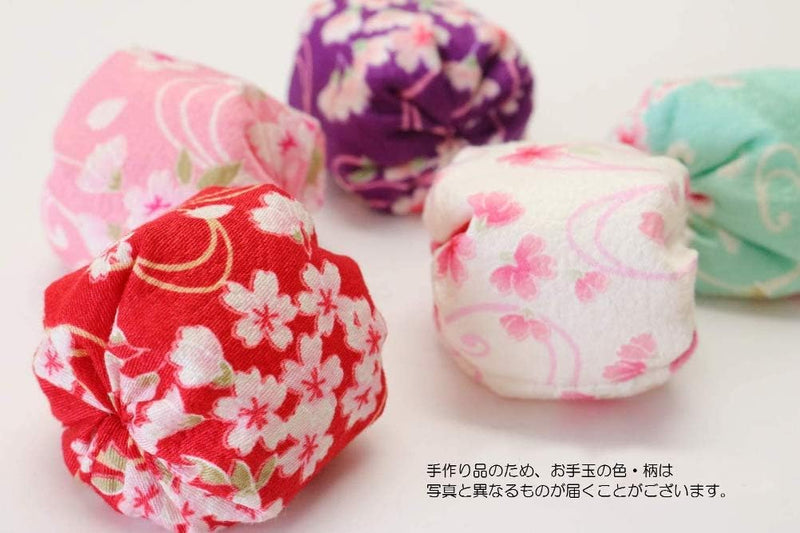 Otedama Hand Ball Set Matsumi Kogei Made in Japan with Case (Set of 5) - Tokyo Sakura Mall