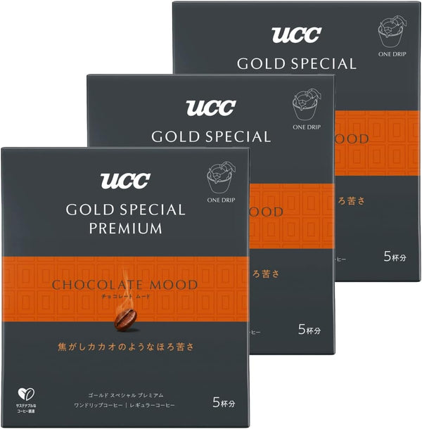 UCC GOLD SPECIAL PREMIUM One Drip Coffee Chocolate mood 3 boxes Japan - Tokyo Sakura Mall