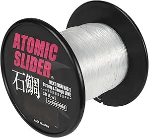 Atomic Slider "Ishidai" – Monster Fishing Line for Targeting Giant Fish (Rock Bream, Spotted Knifejaw) Made in JAPAN - Kurumira Shop