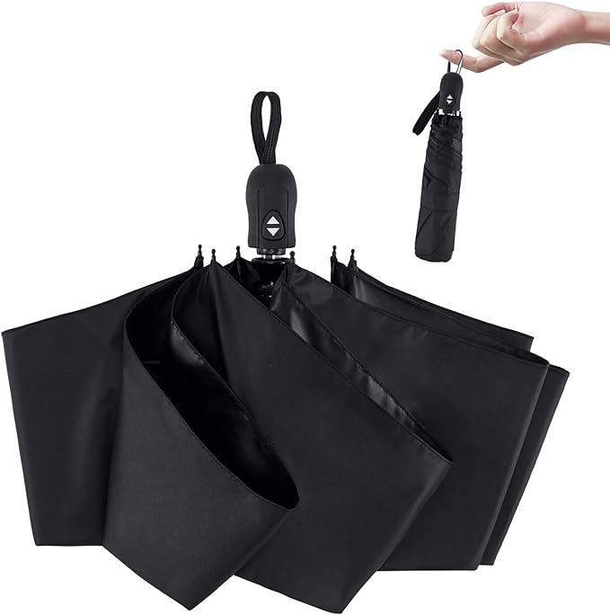 Folding Umbrella Sunshade Ultra-Lightweight (189g-199g) UV Protection Automatic Open Close for Men and Women JAPAN - Tokyo Sakura Mall