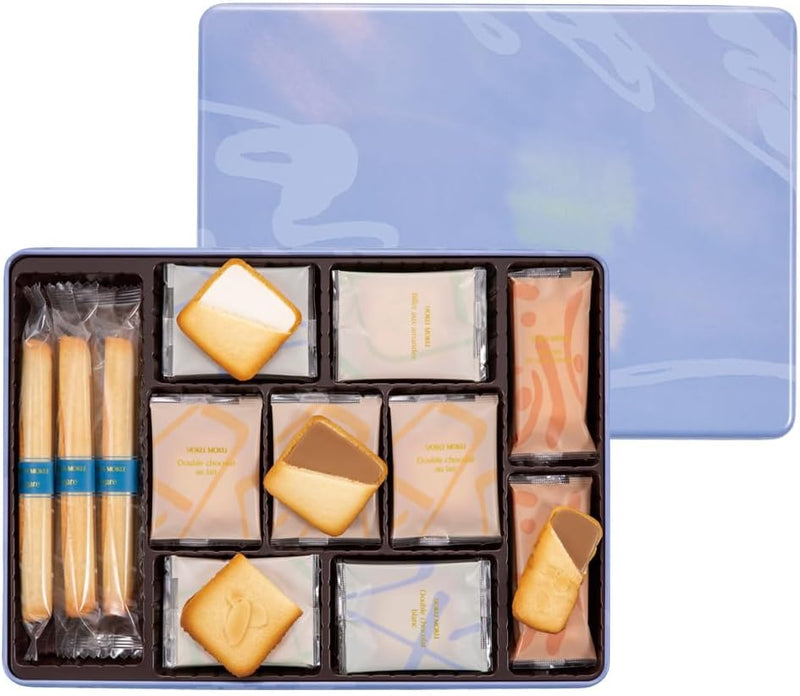 YOKU MOKU Variety Cigare Sweets Butter Cookies Biscuit Sank Delice Gift box 44pieces Japan - Tokyo Sakura Mall