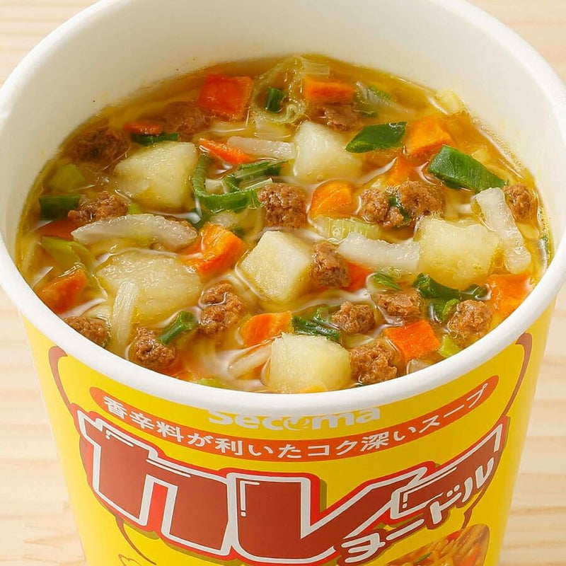 SECOMA Curry Noodle Ramen instantáneo 12 paquetes Japón