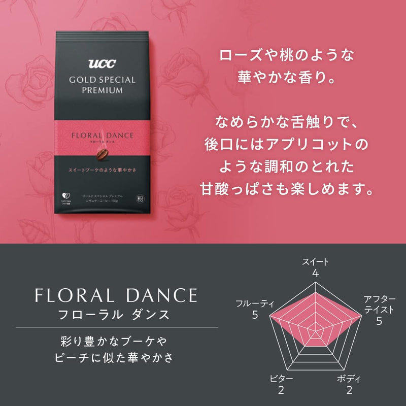 UCC GOLD SPECIAL PREMIUM One Drip Coffee Floral Dance 3 Packs Japan - Tokyo Sakura Mall