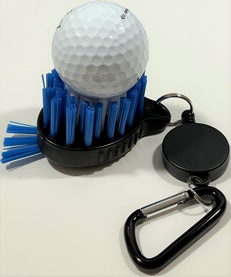 Cleaning Dirt Golf Balls Cleaner Brush Easy Maintenance Q-MA PLUS+ Made in JAPAN  - Kurumira Shop