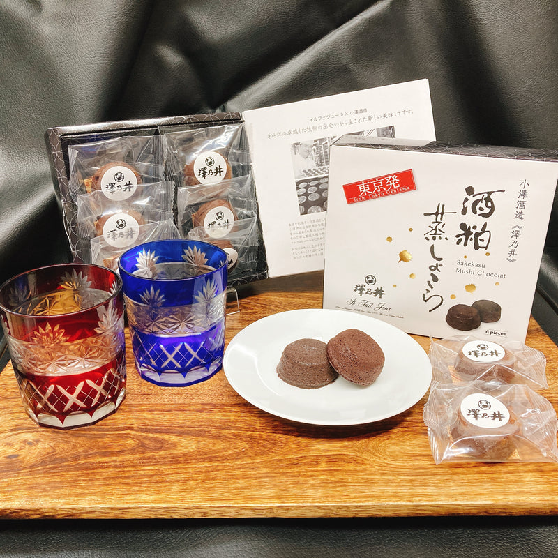 Il Fait Jour Sake Flavor Chocolate Baked & Steamed Sweets 6 Packs Made in Japan - Kawasaki City Store