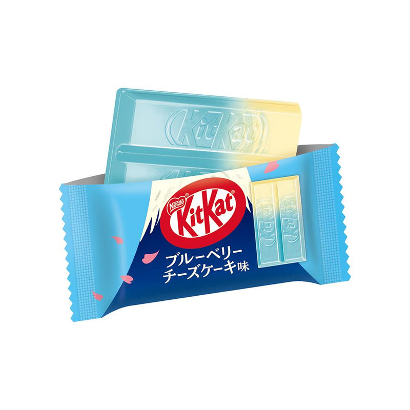 Nestle Kit Kat Mini Fuji san Mt. Fuji Blueberry Cheese Cake 9 Pack exclusive sell only JAPAN - Tokyo Snack Land