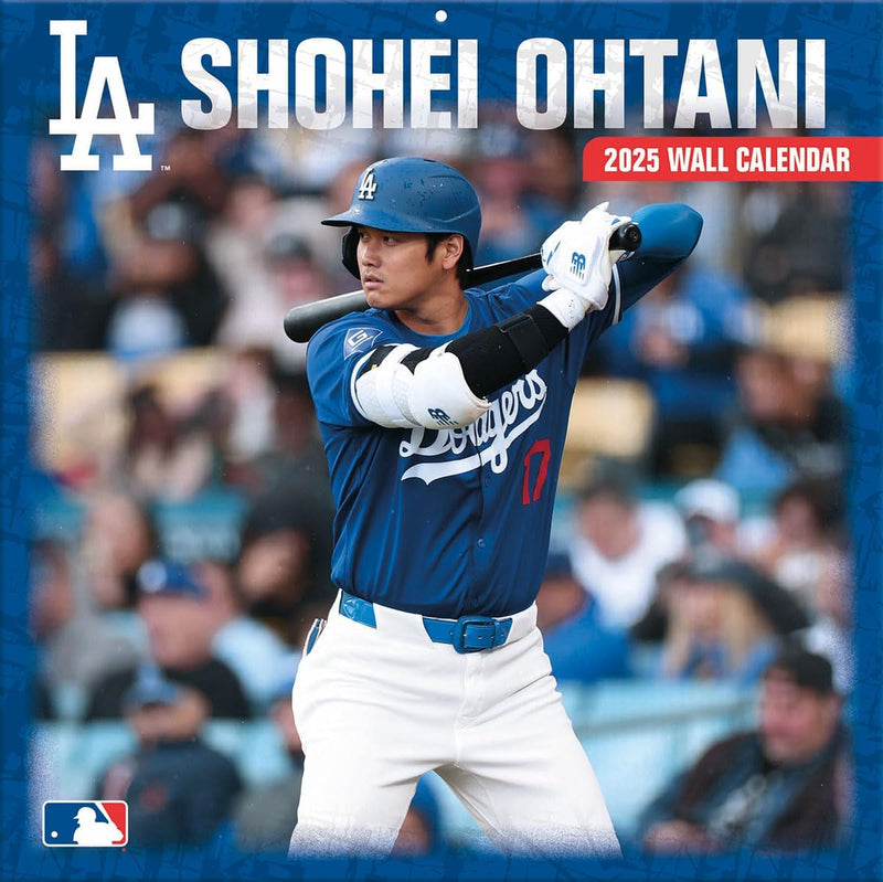 L.A. Dodgers Shohei Ohtani 2025 Calendar Wall Hanging by TRY-X JAPAN - Tokyo Sakura Mall