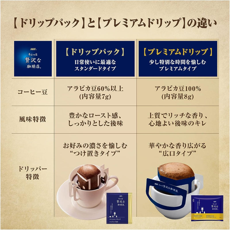 AGF A Little Luxurious Coffee Regular Kansai Mellow Blend 14bags x 3 pack - Tokyo Sakura Mall