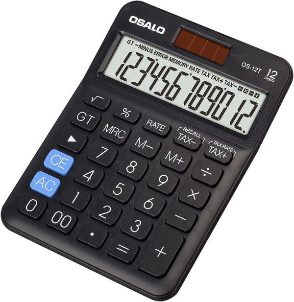 Casio Calculator Large LCD Display 110g solar-powered Made in JAPAN - Tokyo Sakura Mall