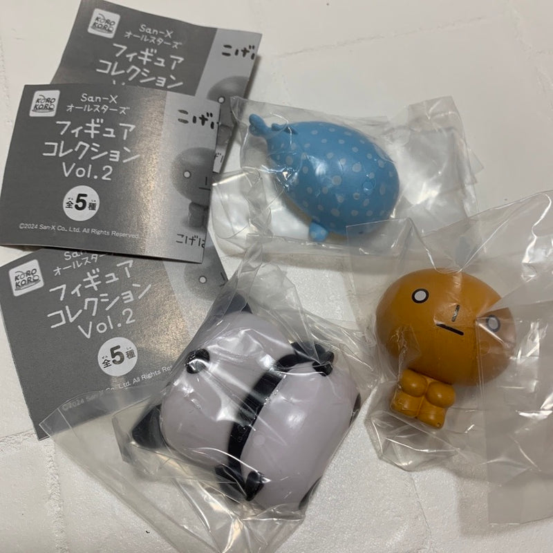 Anime Capsule Toys Figurine 3-Piece Set Japan Pokemon, San-X, My Hero Academia