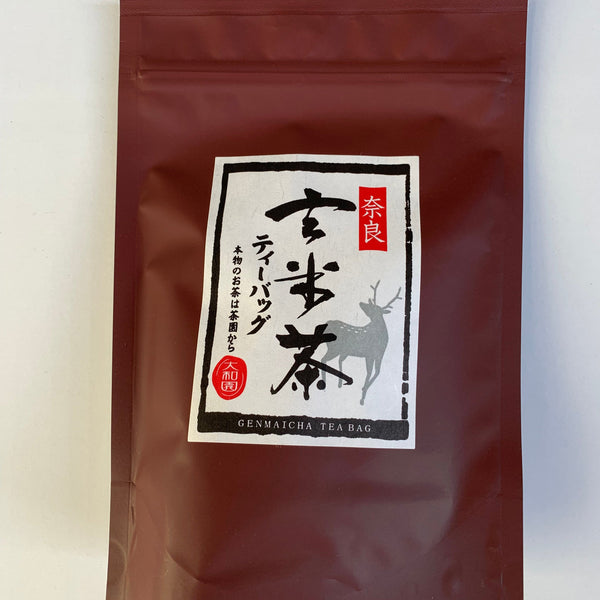 Nara Yamatoen Made / Genmaicha tea bags 3g x 20 Made in JAPAN -  Nara Store Japan