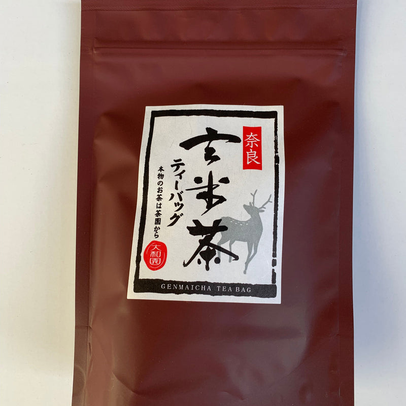 Nara Yamatoen Made / Genmaicha tea bags 3g x 20 Made in JAPAN -  Nara Store Japan