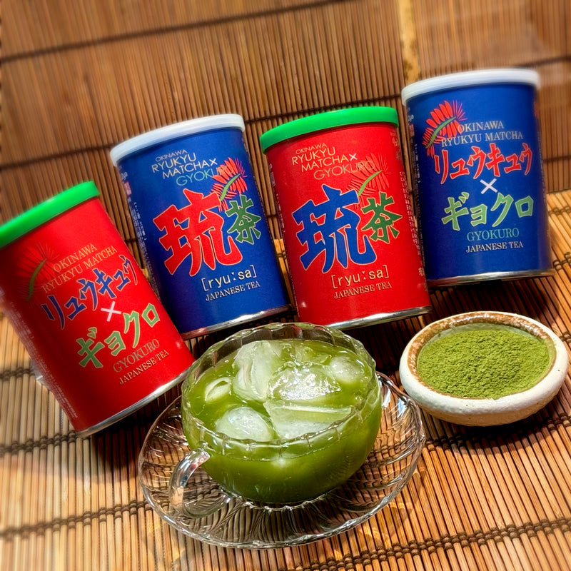 Ryusa (Gyokuro and Okinawan tea blended high class Japanese Tea) by Ohtake-En-  Gunma Store Japan