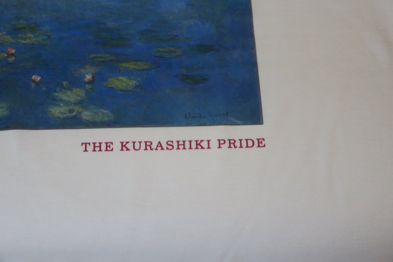 T-shirts printed on recycled fabric with Monet's Waterlilies Limited of 30 from the Ohara Museum of Art Japan - The Japan Pride