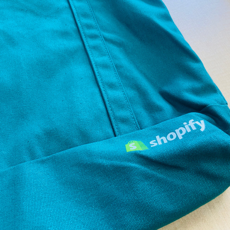 Shopify Original Tote Bag 100% Cotton Canvas Limited bag Not for Sell | j-Grab Mall Sakura Japan