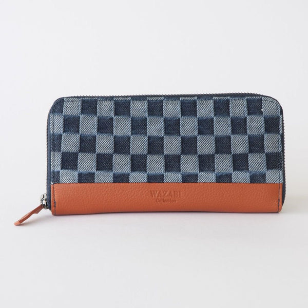 Louis Vuitton Zippy Coin Purse Denim Jacquard Navy Blue in Denim