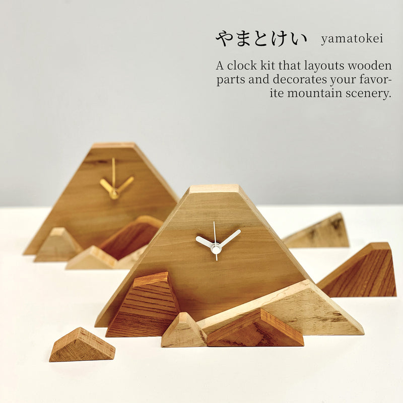 Sano Design Yamatokei Wooden Mountain Fuji Design Clock Kawasaki City Store Japan