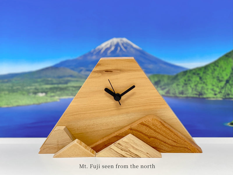 Sano Design Yamatokei Wooden Mountain Fuji Design Clock Kawasaki City Store Japan
