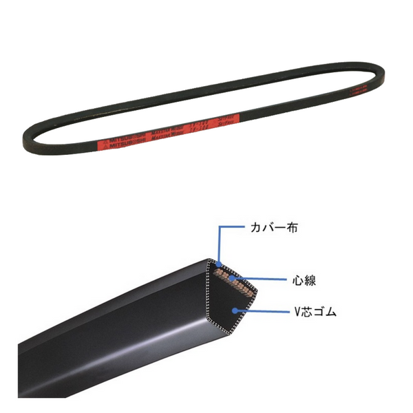 MITSUBOSHI MAXSTAR WEDGE V-belt (Wrapped Type): 3V, 5V - Kurumira Shop