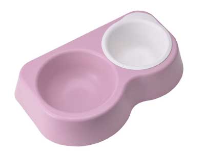 [Antibacterial Pet Dish & Bowl Series] Made of Bioplastic with Bamboo Powder Made in Japan - Kawasaki City Store