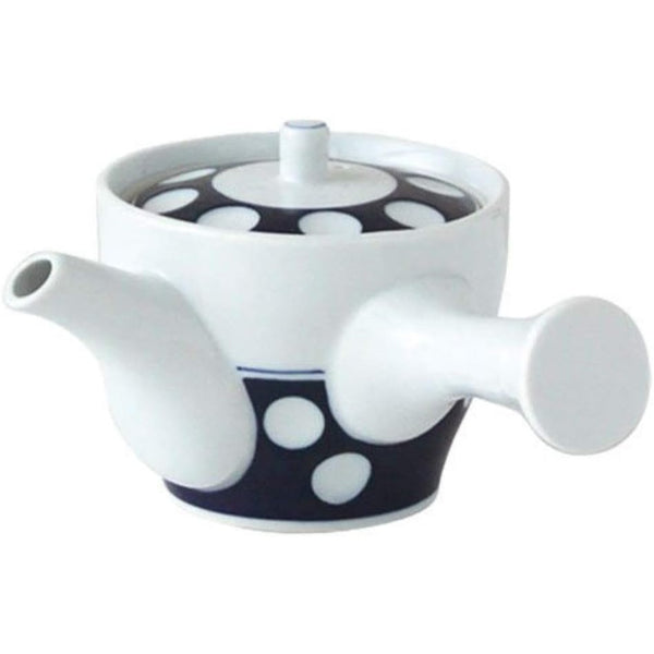 Special Sale! Hizen Yoshida Yaki Polka Dot Teapot Award-Winning Good Design JAPAN Award - Tokyo Sakura Mall